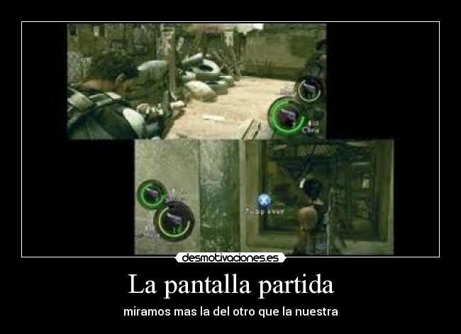 La pantalla partida - 