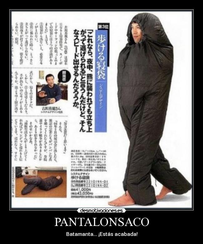 PANTALONSACO - 