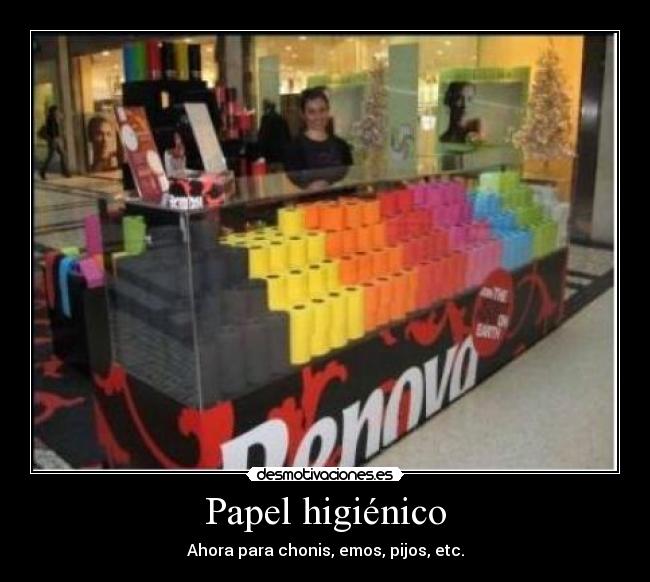 Papel higiénico -