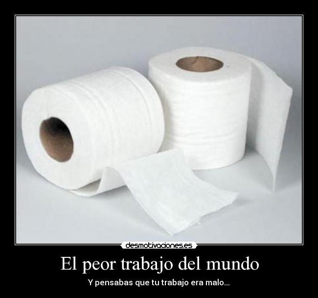 El peor trabajo del mundo - Y pensabas que tu trabajo era malo...