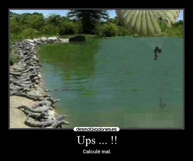 Ups ... !! - Calculé mal.