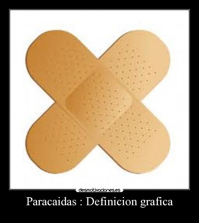 Paracaidas : Definicion grafica -