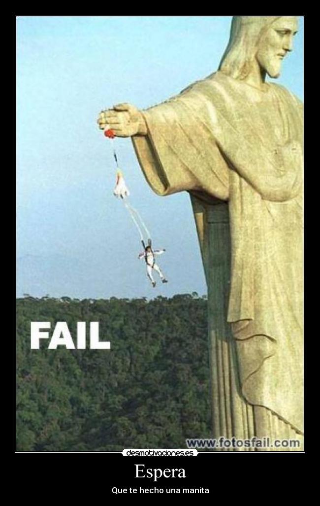 carteles fail cristo manita desmotivaciones