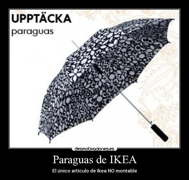 Paraguas de IKEA - 
