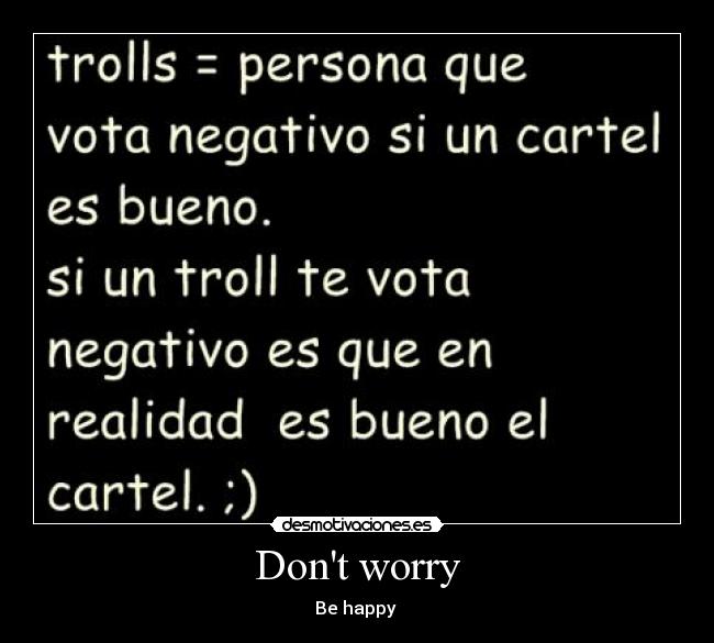 Dont worry -
