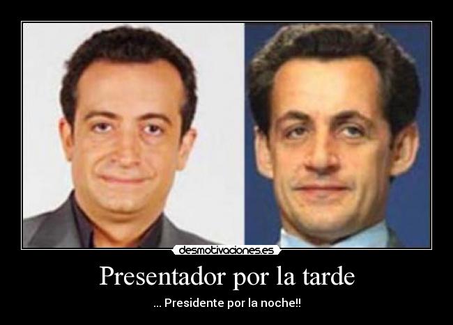 Presentador por la tarde - 