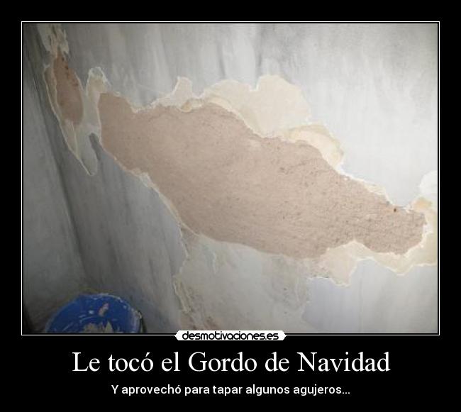 Le tocó el Gordo de Navidad - 