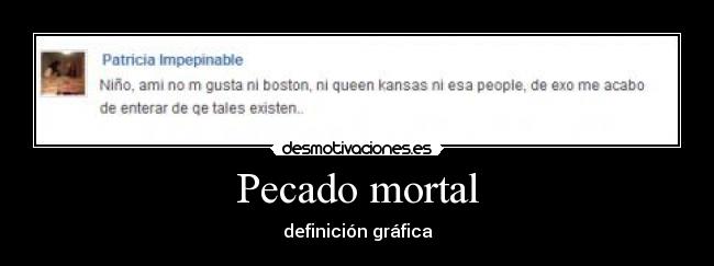 Pecado mortal - 