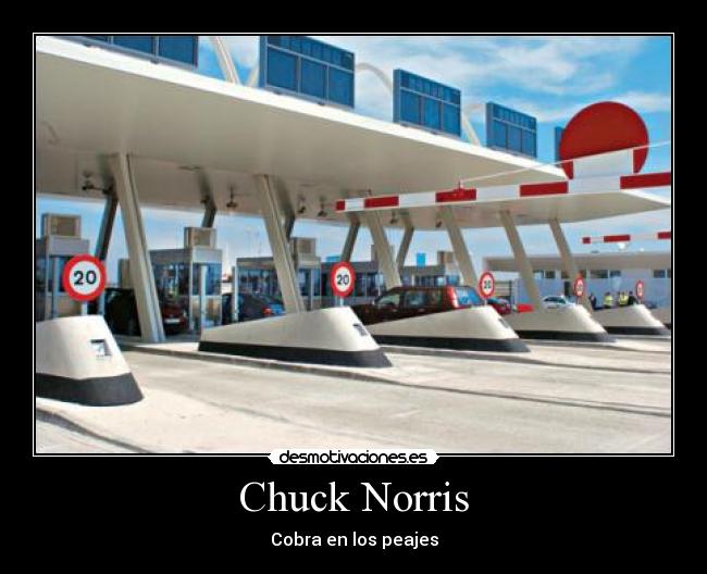 Chuck Norris - Cobra en los peajes