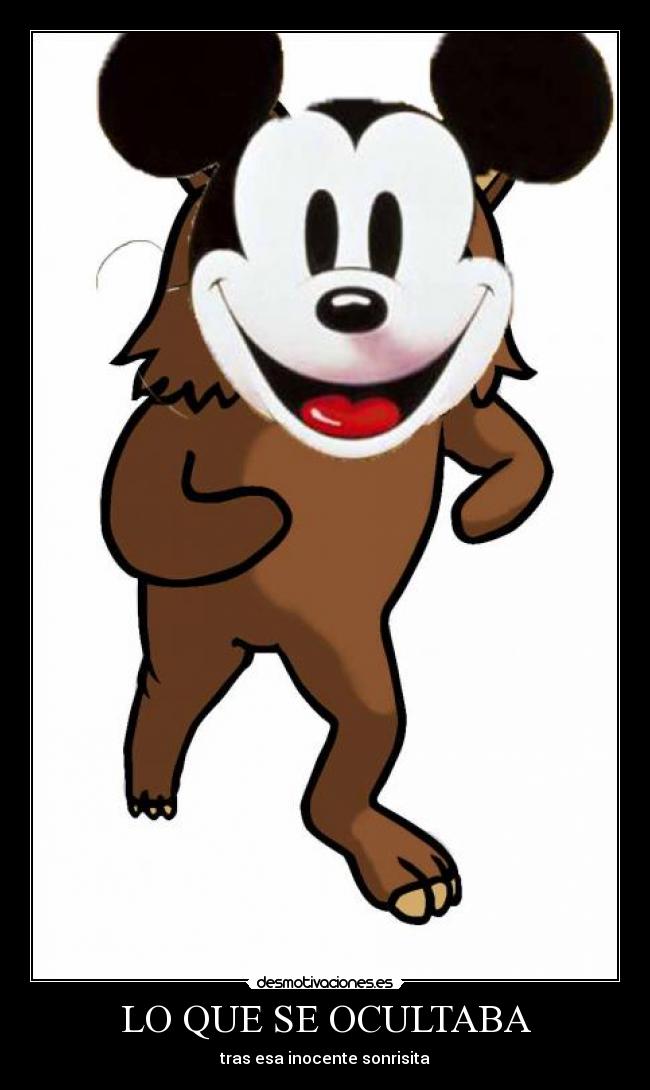 LO QUE SE OCULTABA - tras esa inocente sonrisita