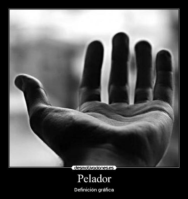 Pelador - Definición gráfica