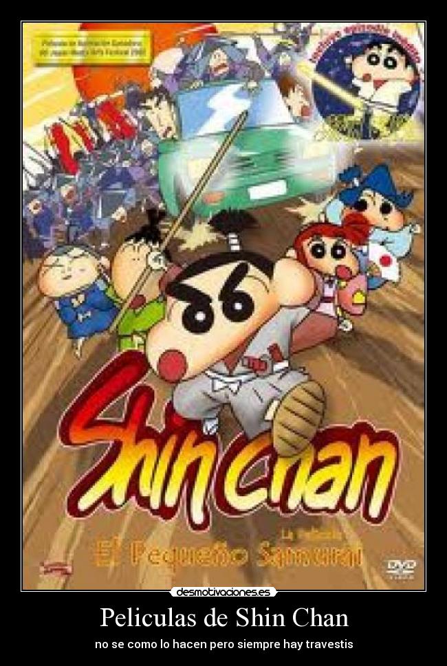 Peliculas de Shin Chan -