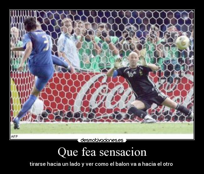 Que fea sensacion -