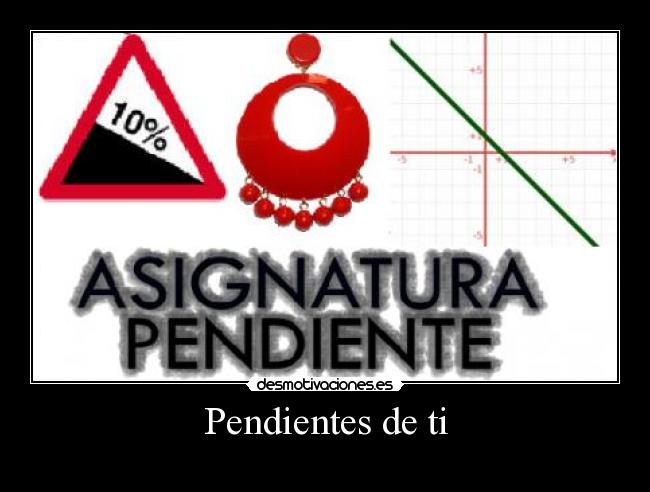 Pendientes de ti - 