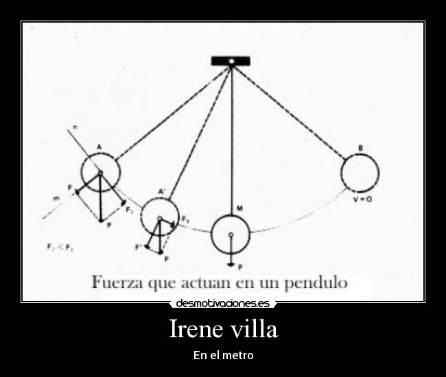 Irene villa - En el metro