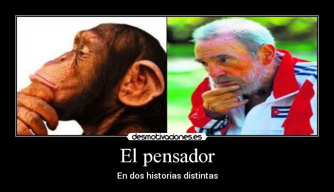 El pensador - En dos historias distintas