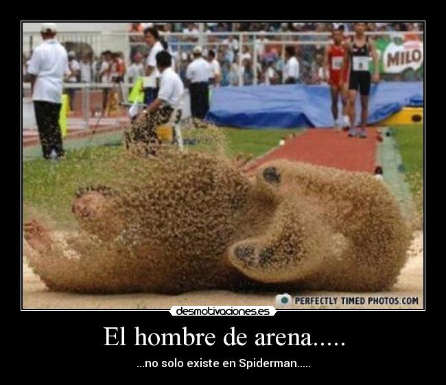 El hombre de arena..... - 