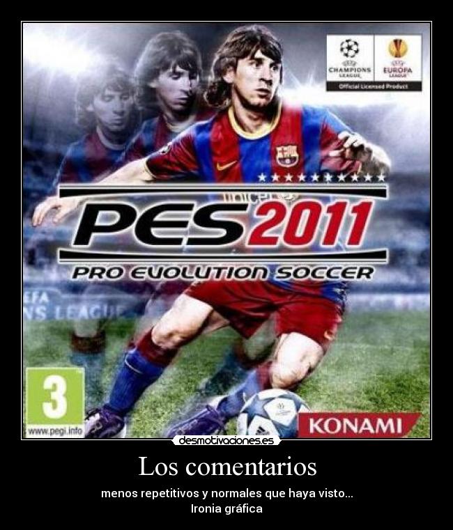 carteles pes 11 pro comentarios desmotivaciones
