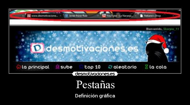Pestañas -