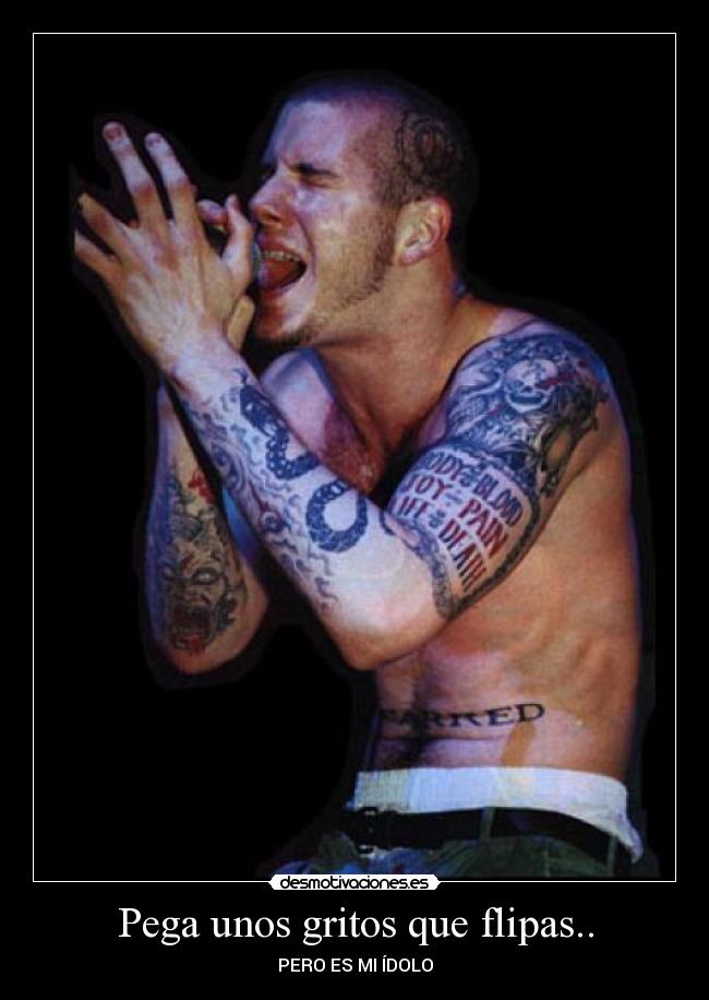 Pega unos gritos que flipas.. - PERO ES MI ÍDOLO