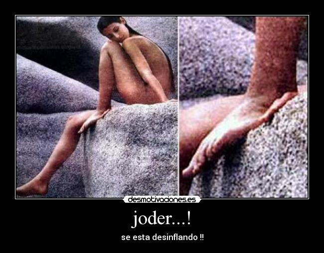 joder...! - se esta desinflando !!