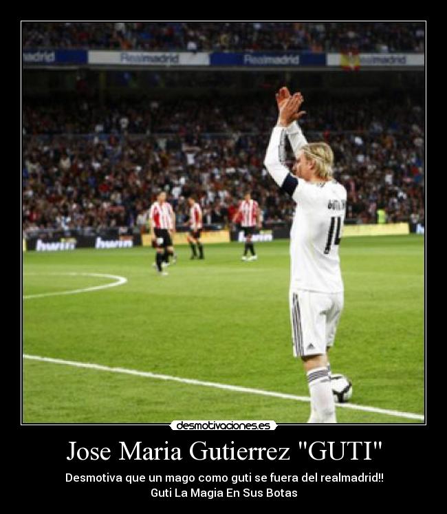 Jose Maria Gutierrez GUTI - Desmotiva que un mago como guti se fuera del realmadrid!!
Guti La Magia En Sus Botas