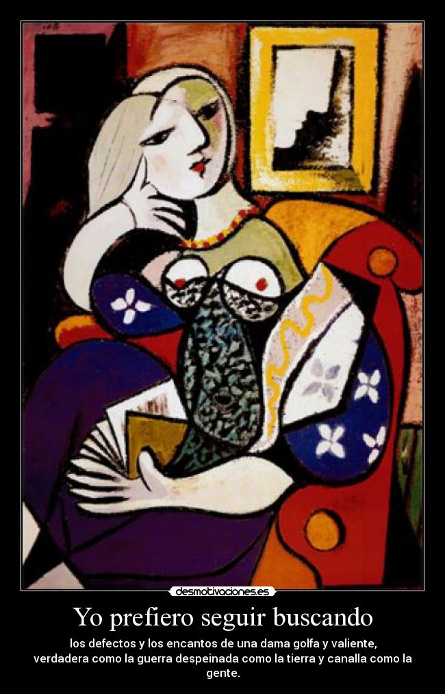 Yo prefiero seguir buscando - 