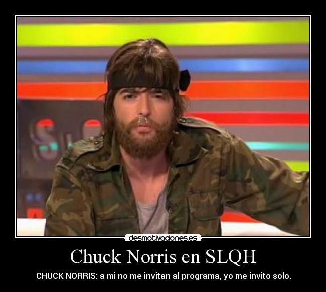 Chuck Norris en SLQH - 