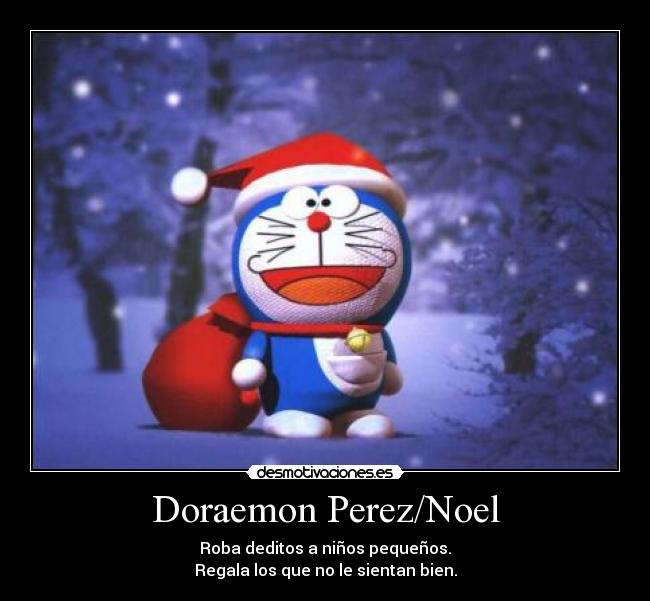carteles doraemon perez desmotivaciones