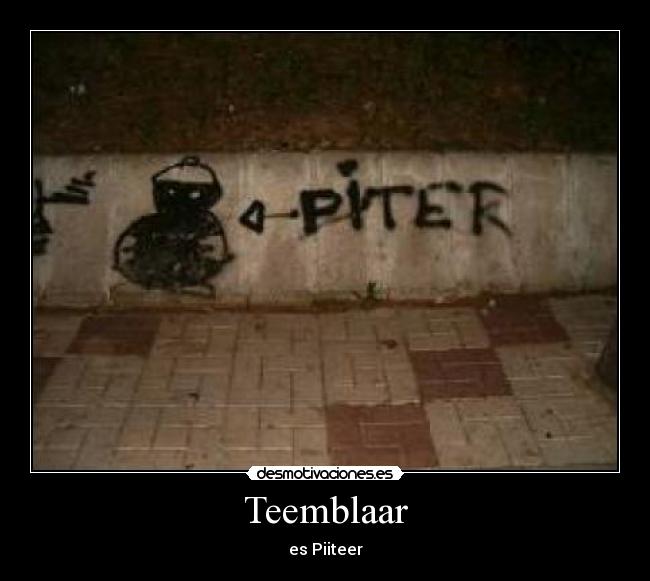 Teemblaar - es Piiteer