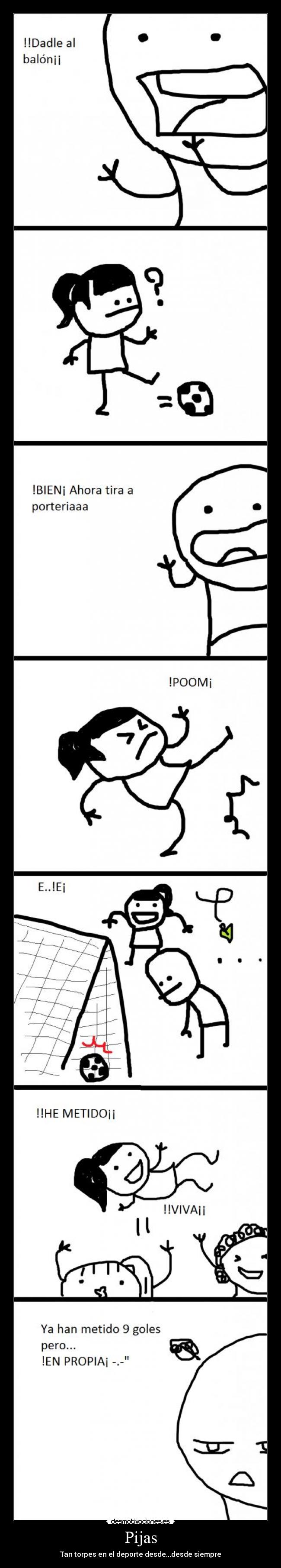 Pijas - Tan torpes en el deporte desde...desde siempre