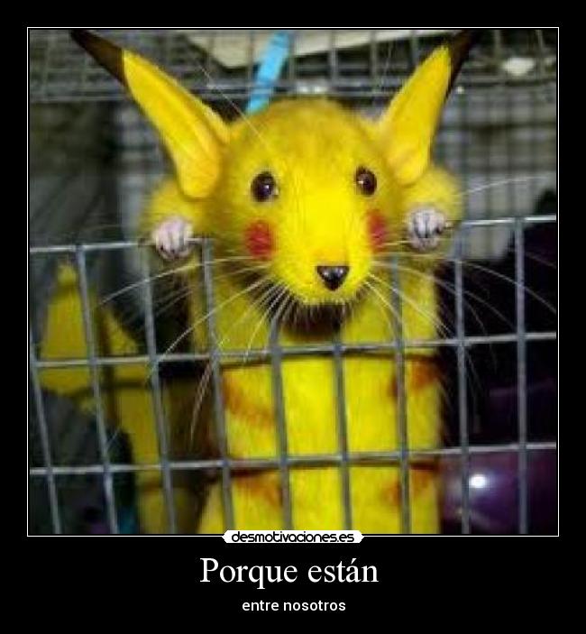 carteles pikachu desmotivaciones