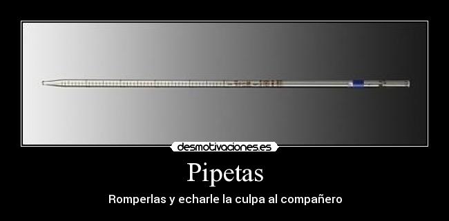 Pipetas -