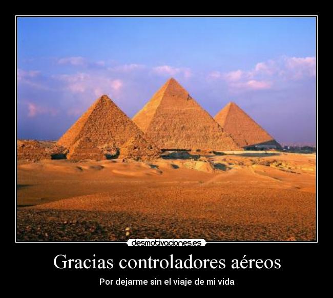 Gracias controladores aéreos -