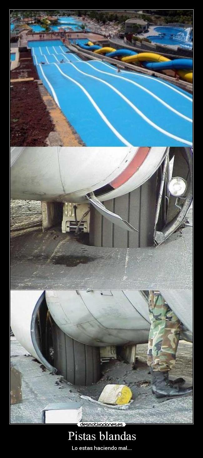 Pistas blandas - Lo estas haciendo mal....