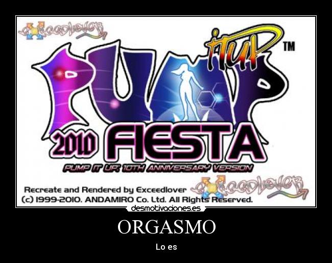 ORGASMO -