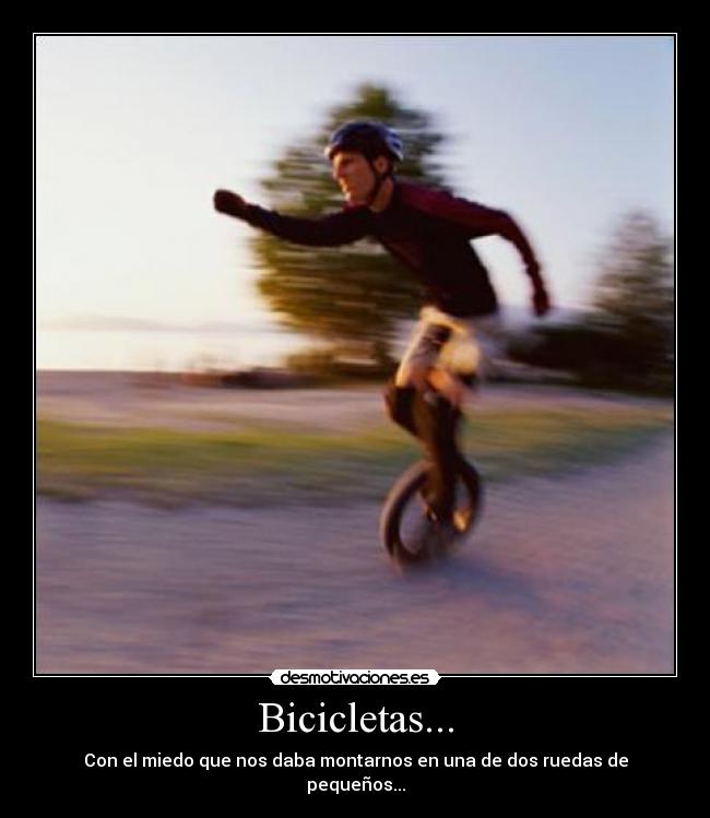 Bicicletas... -