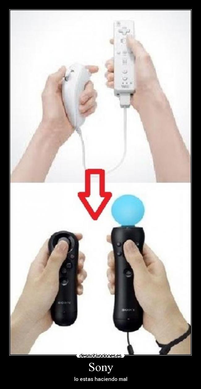 Sony - lo estas haciendo mal
