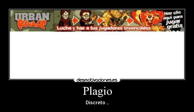Plagio - Discreto ..