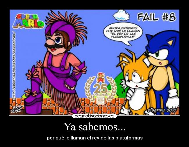 Ya sabemos... - por qué le llaman el rey de las plataformas