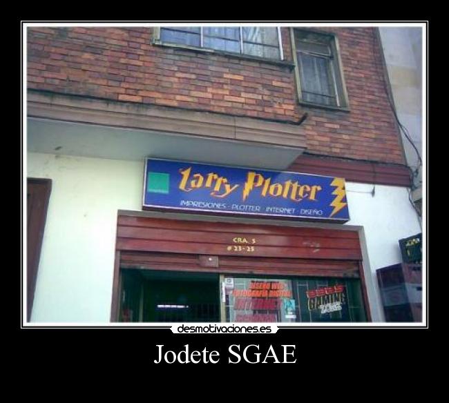 Jodete SGAE - 