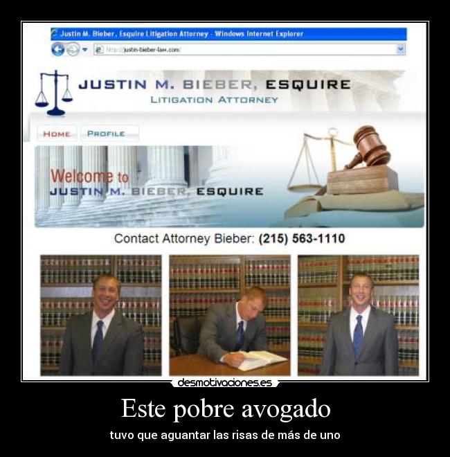 Este pobre avogado -