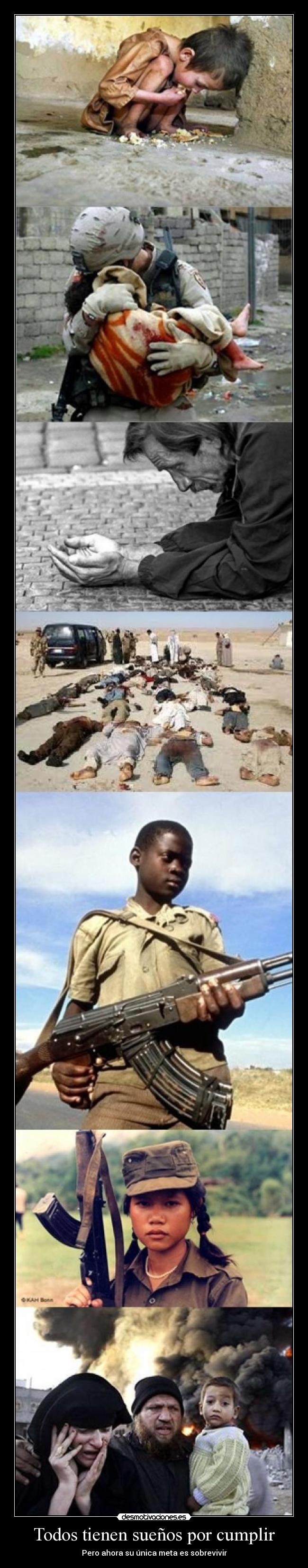 Todos tienen sueños por cumplir -