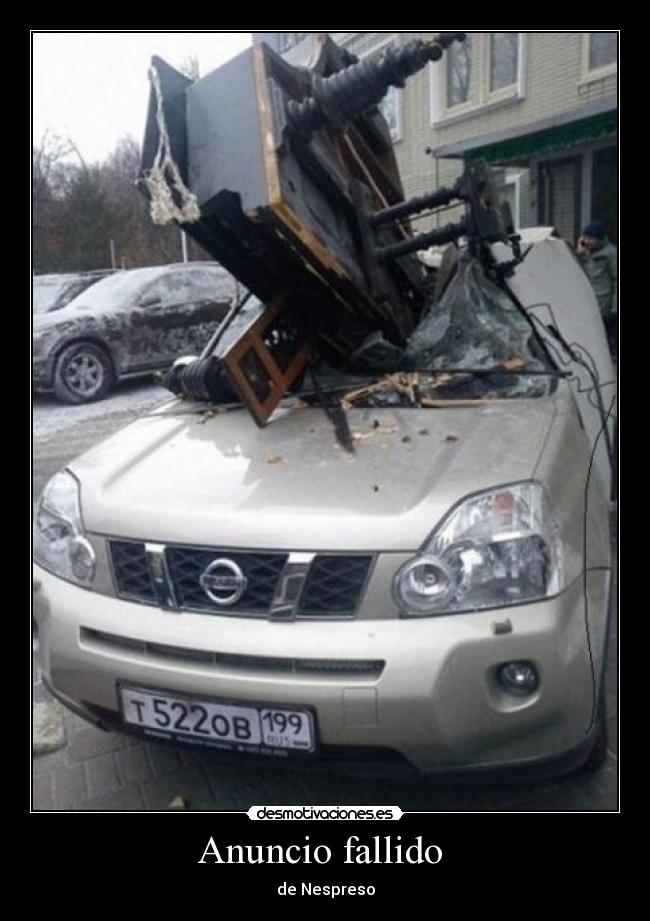 Anuncio fallido  - 