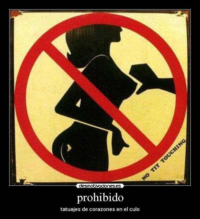 prohibido -