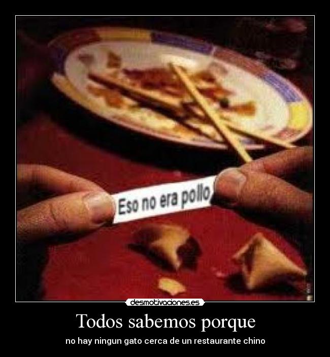 Todos sabemos porque -