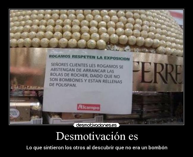 Desmotivación es -