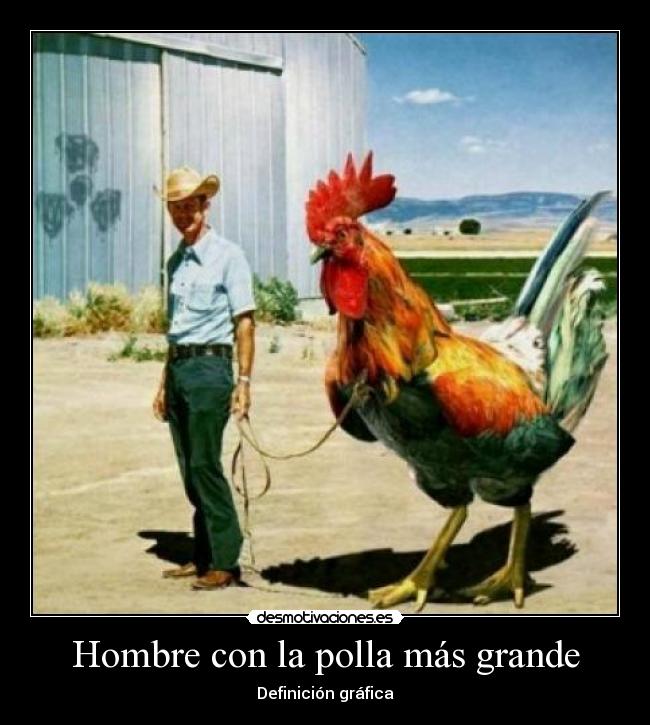 Hombre con la polla más grande - Definición gráfica