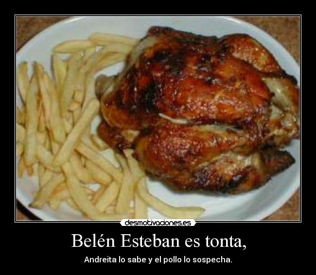 carteles belen andreita pollo desmotivaciones