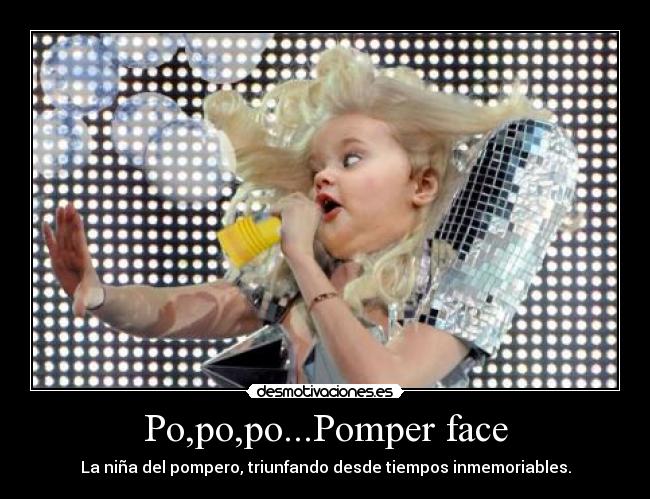 carteles nina pompero pomer lady gaga desmotivaciones